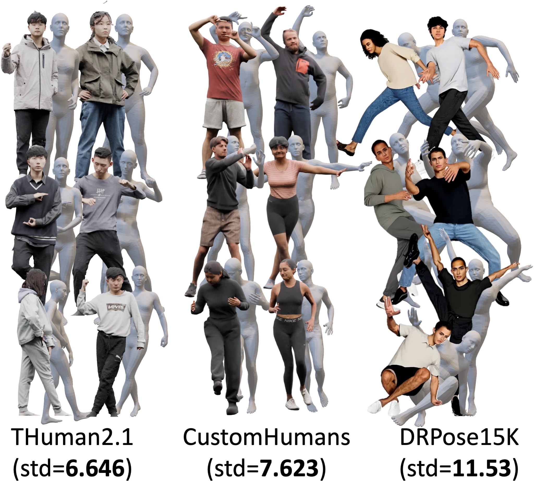 DrPose15K Training Set Statistics